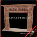 Stone Fireplace, Marble Fireplace mantel YL-B013